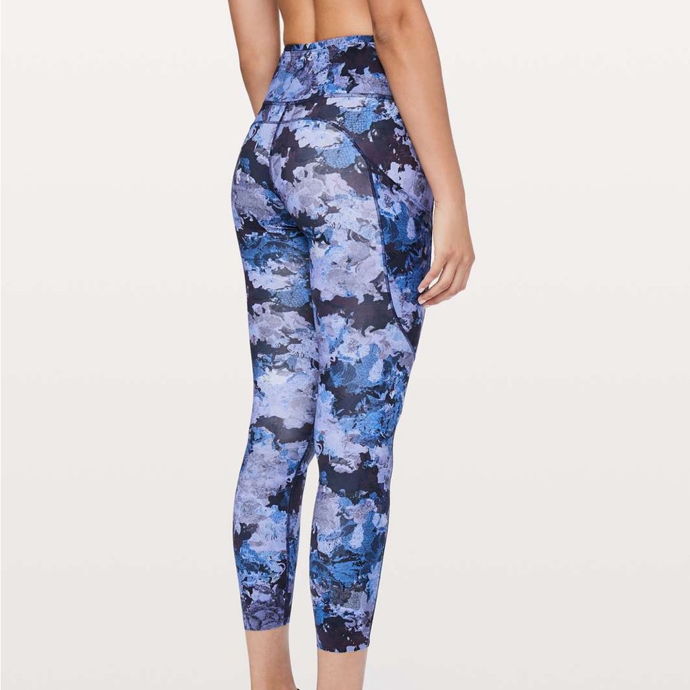 Lululemon fast and free 7/8 leggings with pockets